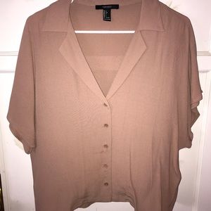 Tan blouse
